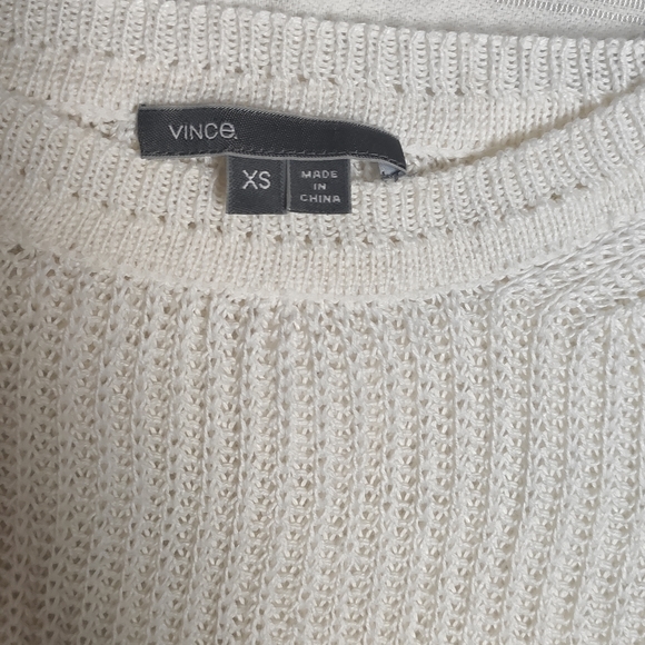 Vince color block knit crew neck sweater - Picture 9 of 9